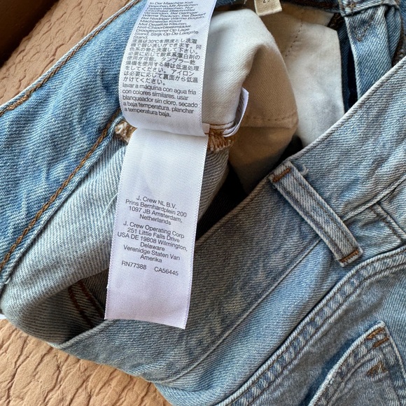 Madewell Light Blue Baggy Jean Shorts, Size 29, Excellent Used Condition! 6 inch - Picture 5 of 10